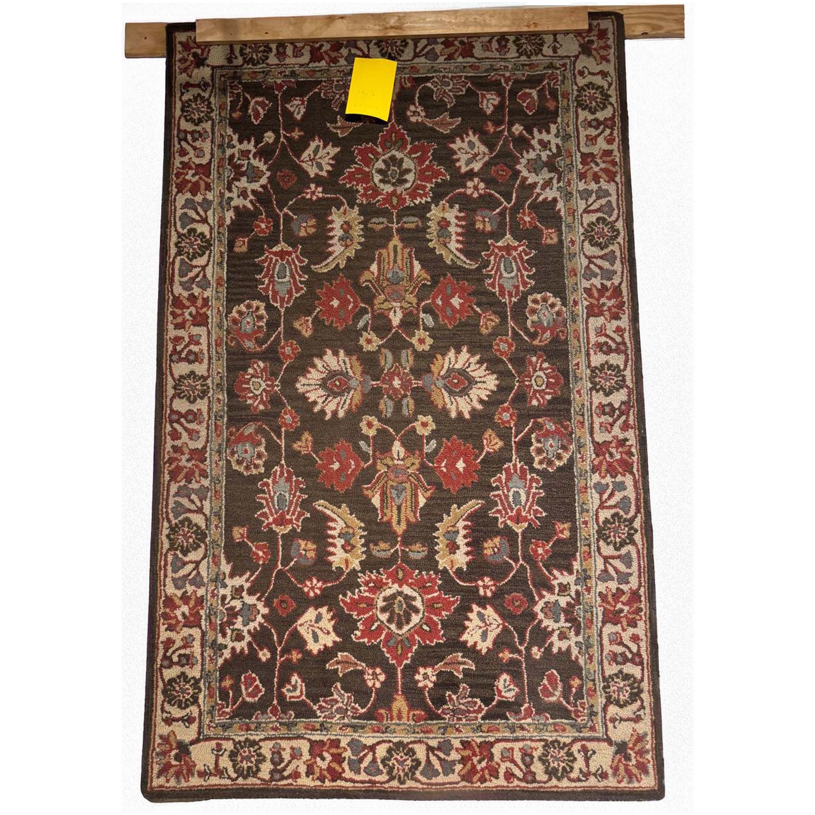 Red and Brown Rug