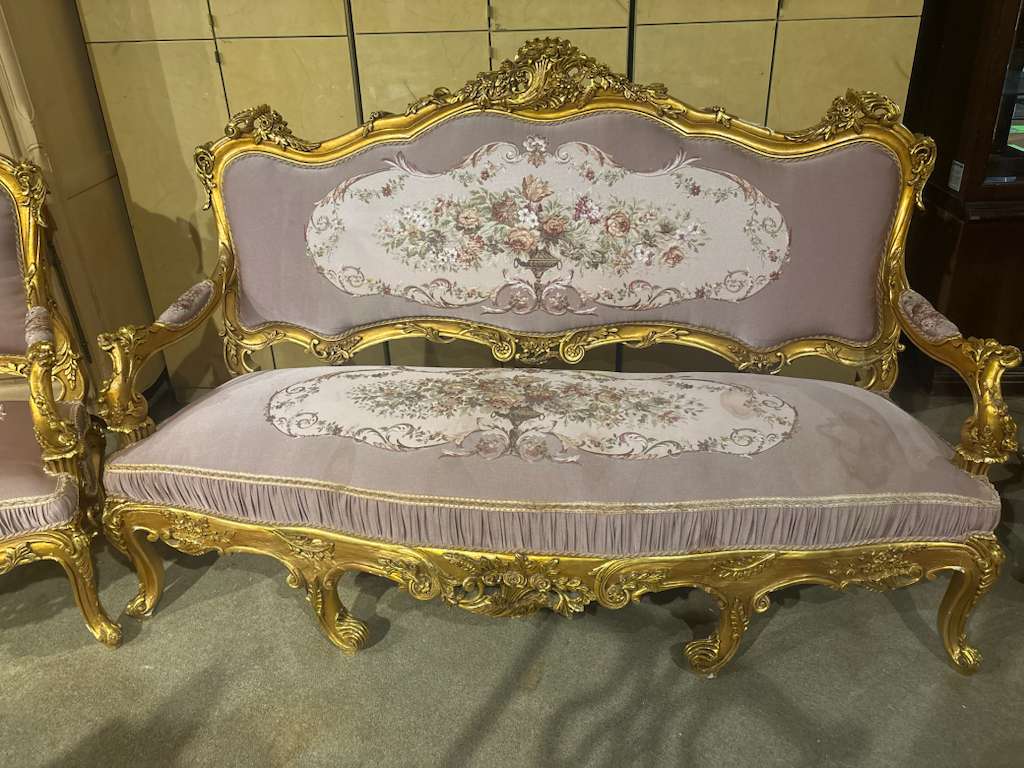Pink Sofa Arm Chair